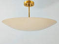 1950's Mid Century Elegant Ceiling Flush mount Light | Pendant Mid Century Modern Brass Disk Sputnik Chandelier light Fixture